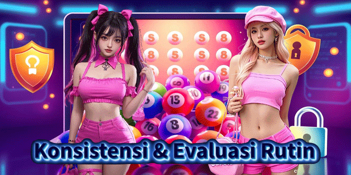 Konsistensi & Evaluasi Rutin